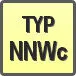 Piktogram - Typ: NNWc